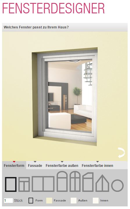 REHAU Fensterdesigner